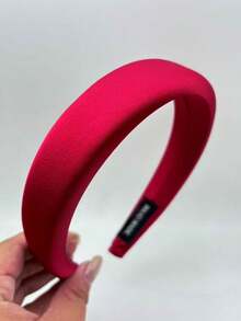 Fashionable & Versatile Satin Foam Headband, 2025 New High Crown Pressure Washing Face Headband, High-End Hair Accessories For Women, Hair Band, Makeup, Hair Hoop ,Hairband For Women Head Accessories