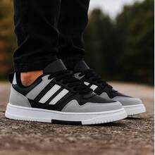 Men's Robust Casual Street Premium Skater Sneakers Super Comfortable Mega Launch Immediate Shipping 38 To 43 - 黑色 - 查看 1
