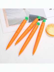 5pcs Or 2pcs,Carrot,Automatic Pencil,0.5mm/0.7mm,Vegetable Shape,Office Stationery For Students,Funny Writing Pens,Activity Pencils,Gifts For Friends,Kids For The School Season