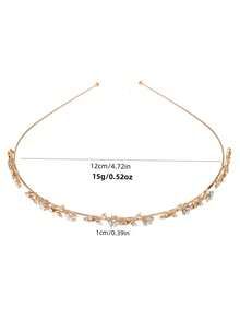 1 chiếc băng đô hoa mai - Phụ kiện tóc thời trang và thanh lịch dành cho nữ - Băng đô cài tóc cô dâu hoặc phụ kiện trang trí tóc cưới, băng đô cài tóc. - Nhiều màu - Xem 4