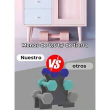 Juego de 2 Mancuernas Ajustables, Juego de Aancuernas de Peso Libre 4 en 1 para Mujer, Cada Una de 1 kg, 2 kg, 3 kg, 4 kg con de Goma Suave ABS para Perfecto para Hacer Ejercicio en Casa - Rosa - Ver 5