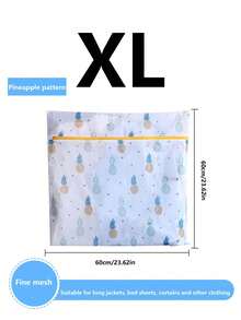 1件内衣洗衣袋，印花细网衣物护理袋套装，大号网眼胸罩护理袋，洗衣网袋 - 彩色 - 查看 35