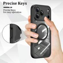 Hadaasi 1 ốp lưng mềm từ tính 360° màu đen, ốp lưng mềm từ tính hai mặt 360° cao cấp tương thích với Apple 17e/17 Air 16 15 14 13 12 11 Pro Max, bảo vệ toàn diện chống rơi vỡ, hỗ trợ sạc không dây cho 16E 16 15 14 Plus, ốp bảo vệ trong suốt tương thích với Samsung Galaxy S26Ultra/S26Plus/S26/A17/A07/S25FE/Poco/Honor 400Pro và Reno14 Pro và Honor 400/400Pro/400Lite, phiên bản quốc tế, không phải phiên bản nội địa. - màu đen - Xem 10