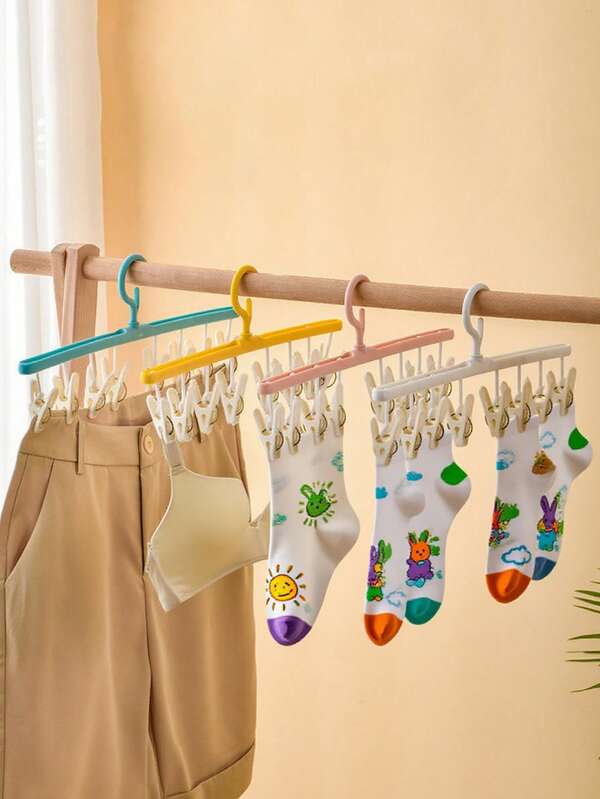 1 pièce/2 pièces Porte-serviette à bave pour bébé, Étagère de rangement pour armoire, Chapeau de bébé, Cravate de garçon, Étagère de rangement pour sac de fille, Porte-rangement pour produits pour bébé, Crochet de rangement portable, Boîte de rangement pour décoration d'automne et d'hiver, Noël, Halloween, Thanksgiving