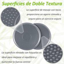 Cojín De Equilibrio De Estabilidad Al Aire Inflado, Core Balance Disc Trainer, Disco De Estabilidad Para Estado Físico Y La Estabilidad, Balancin Disc Para Ejercicio De Terapia Física Con Bomba - GRIS - Ver 4