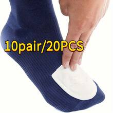 3/10 Pares, 6/20 Peças, Meias Adesivas de Alta Qualidade, Adequadas para Homens, Mulheres e Família, Ótimas para Presentes do Dia das Mães e Dia dos Pais, Outono/Inverno