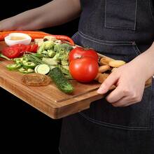 1/2/3pcs Wooden Cutting Board & Tray Set, Multi-Functional Kitchen Tool