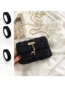 6Pcs Auxiliary Weaving Plastic Mesh Set DIY Weaving Material Helper Making Bag Accessories Net Cover For Handbag Bag Handmade,Tote Bag Making Material Bag, Best Holiday Gifts, Handicrafts Christmas Stocking Fillers,Gifts,Funny Gifts,Ramadan,Personalised Gift,