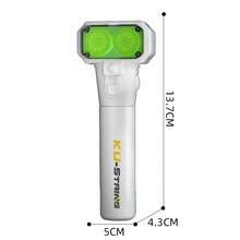 1pc Glow In The Dark Toy Rope, Handheld Glowing Rope Launcher, Stress Relief Toy, Pet Entertainment Device, Teenage Party Gift - Multicolor - View 13