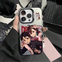El estuche de teléfono D-DAN DA DANS compatible con modelos de 16, 15, 14, 13, 12, 11 Pro, X, XR, XS, 8 y Plus, con un dorso mate para protección caídas.17    17promax - Negro - Ver 4