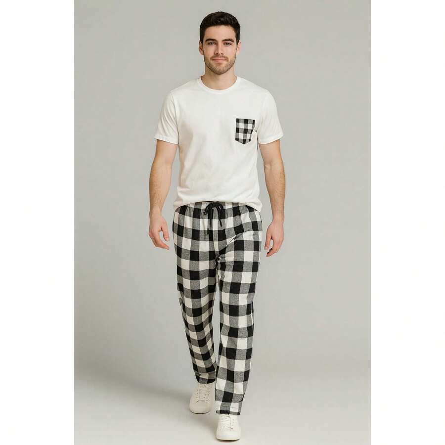 NASHLY Men Loungewear Sets - White - View 1