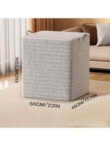 1pc High-Capacity Portable Clothing Storage Box - Ideal For Space-Saving And Garment Organization - Multicolor - View 7
