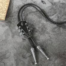 1 pieza Corbata de bolo ajustable para amantes de la música country, unisex. Accesorio de collar personalizado, corbata de bolo estilo western y vaquero para decoración de cuello, adecuado para fiesta casual, boda, padrino. Versátil colgante de cordón, regalo ideal. - Corbata bolo estilo country western - Ver 20