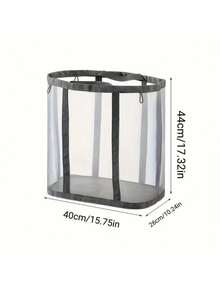 Foldable Multifunctional Laundry Basket, Large Capacity Storage Basket, Household Dirty Clothes Storage Basket, Clothes Sorting Basket, Drying Basket, Clothes Basket, Household Dirty Clothes Basket, Wall Mounted Portable Large Capacity Bathroom Dirty Clothes Storage Basket, Miscellaneous Storage Basket