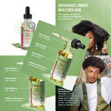 Rosemary And Mint Light Hair Oil Split Ends And Dry Scalp Treatment Infused With Biotin And Essential Oils For Strengthening Soothing Moisturizing And Encouraging Longer Hair 2 Oz