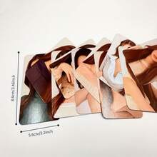 92pcs GMMTV Thai Celebrity Photo Card Set (60 Double-Sided LOMO Cards + 32 Stickers), Kpop Style Idol Collection, Suitable For Scrapbook/Photo Wall/Gift - Multicolor - View 4