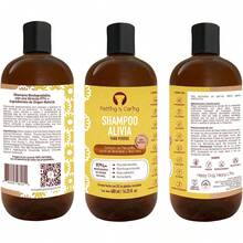 PETTING IS CARING - ALIVIA Shampoo para Perro Shampoo Natural Champú - Aloe Vera Fragancia de Lavanda 97% Ingredientes Origen Natural Mascotas Perros Gato - Nutrición - 480 ml - Ver 5