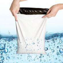 100 piezas/50 piezas/30 piezas/20 piezas Nuevas bolsas de mensajería blancas gruesas autoadhesivas, bolsas de embalaje selladas, bolsas de embalaje de mensajería, bolsas de embalaje logístico, bolsas de embalaje de mensajería de ropa, para transporte, envío y embalaje comercial