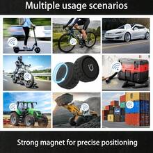 TicEaik 2 Pack Soporte Impermeable para Airtag, con Magnética, Soporte Adhesivo para Airtag, para Bicicleta, Cartera, TV, Mando a Distancia, dron, cámara, Funda Oculta para Airtag - 1 - Ver 5