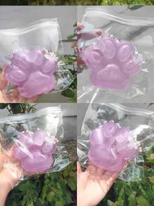 1/10个装 4.76英寸超大猫爪挤压玩具 – 柔软慢回弹挤压玩具，缓解压力和焦虑，柔软粘稠的指尖玩具，适合儿童和成人，生日礼物，复活节礼物，万圣节礼物，圣诞节礼物，圣诞袜填充物，派对礼品袋填充物，儿童派对礼物，办公桌玩具，自闭症感官玩具，便携式旅行减压器，适合男孩和女孩的玩具，儿童游戏，儿童玩具 - 彩色 - 查看 6