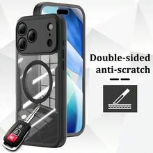 Hadaasi 1 ốp lưng mềm từ tính 360° màu đen, ốp lưng mềm từ tính hai mặt 360° cao cấp tương thích với Apple 17e/17 Air 16 15 14 13 12 11 Pro Max, bảo vệ toàn diện chống rơi vỡ, hỗ trợ sạc không dây cho 16E 16 15 14 Plus, ốp bảo vệ trong suốt tương thích với Samsung Galaxy S26Ultra/S26Plus/S26/A17/A07/S25FE/Poco/Honor 400Pro và Reno14 Pro và Honor 400/400Pro/400Lite, phiên bản quốc tế, không phải phiên bản nội địa. - màu đen - Xem 7