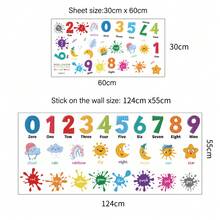 School Classroom Colorful Handprint Wall Decal Self-Adhesive English Slogan Dot Stickers Classroom Decor Vinyl Decal, For Bedroom Decor, Room Decor Items, For Halloween Decor, Fall Decor, Classroom Decorations, Removable Sticker, Stickers, Wall Decal, Vinyl Decal For Home Decorations, Spring Decoration Items Refresh Your Home, Festival Decoration Stickers Gifts Birthday Graduation - Multicolor - View 8