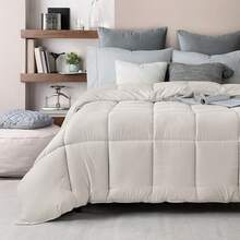 ESQUIMAL Edredón Acolchado Relleno Down Ultra Suave.para Todo Clima.para Uso como Edredón o para Funda Duvet.Hipoalergénico.(Blanco, King Size) FIMG - Caqui - Ver 22