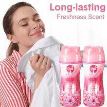 3bottles Laundry Perfume Fragrant Beads Clothing Protective Booster Essential Gentle On Clothes Home Essential Booster Scent Convenient Eliminates Body Odor/Sweat Odor Fights Sweat & Body Odor Perfume For For Home Party Date Travel Going Out Gathering Festival Christmas - Multicolor - View 3