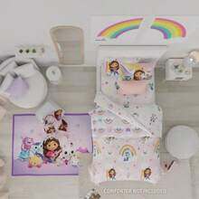 Gabby's Dollhouse Bedding Super Soft Sheet Set 3 Pcs Twin - Gabbys娃娃屋床單套裝 - 查看 2
