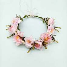 1 Băng đô hoa giả phong cách rừng mới cho nữ, hoàn hảo cho cô dâu, phù dâu, đám cưới, chụp ảnh, tiệc công chúa, du lịch, kỳ nghỉ, mũ đội đầu ngày lễ tình nhân ngày lễ tình nhân - trắng - Xem 11