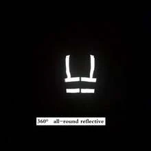 High Visibility Breathable Mesh Safety Vest For Men And Women - Reflective, Padded, And Multiple Pockets - Perfect For Construction, Logistics, And Factory Use