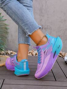 2025 Novos Tênis Femininos Leves e Respiráveis para Corrida - Design em Cor de Algodão Doce, Sola MD Absorvente de Choque, Tênis Esportivos de Cano Baixo na Moda, Treinamento Fitness Uso Casual Duplo (Tamanho EU 36-43), Calçados Esportivos Femininos, Design de Fechamento Confortável e Seguro, Item de Alto Desempenho e Moda, Essencial para Entusiastas da Saúde