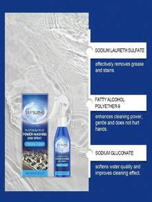 JAYSUING 120ml Dishwashing Spray, Kitchenware Cleaner, Grease Remover, Gentle Dish Washing Liquid - Multicolor - View 5