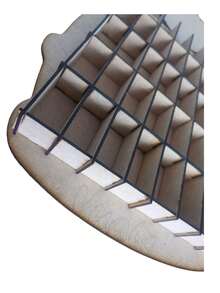 Chavo Display Stand Vuala Surprise Collection - Coffee Brown - View 3