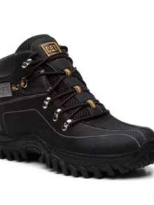 Caterpillar Men's Adventure Hiking Boots - Durable And Comfortable - 黑色 - 查看 2