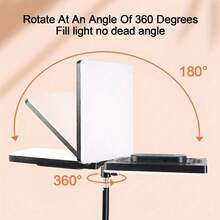 11-Inch USB LED Video Light Panel With Adjustable Tripod Stand, For Photography, Live Streaming And Video Recording - one-size - View 5