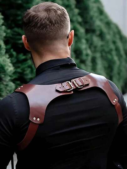 Tirantes para hombre, cinturón de pecho para hombre, arnés para hombre, cinturón de disfraz de rave, accesorios sexys para hombre