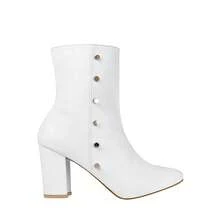 WOMEN'S BOOTS STYLO 4311 WHITE SIMIPIEL - White - View 2