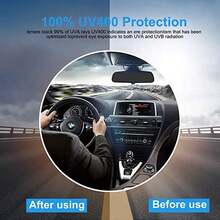 Gafas de Montar polarizadas, Gafas de Sol Deportivas polarizadas gafasProtección UV400 Gafas de Ciclismo con 3 Lentes Intercambiables para Ciclismo, béisbol, Pesca, esquí - 1 - Ver 3