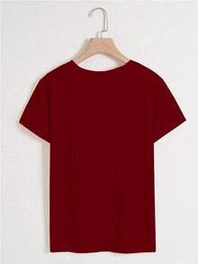 Women T-Shirts - Red 2 - View 2