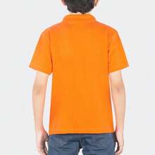 Young Boys Polo Shirts - Orange - View 3