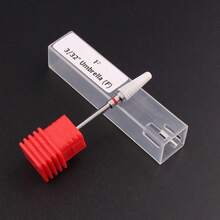 1 pezzo Testina di ricambio per trapano per manicure, a forma di fungo in ceramica, per rimuovere lo smalto