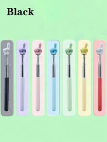 伸缩式教师指针，适用于教师演示者，可延伸至 39.3 英寸伸缩式教师指针、课堂演示指挥棒、指南指示器、可伸缩指针棒，适用于学校教学、会议演示、物体指导，适合学校/辅导/办公室/中小学生/男孩和女孩/办公室工作人员/返校礼物。家居装饰、圣诞节和新年礼物