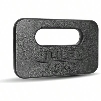 Hierro Fundido Ruck Peso 4.5 - 20.4 Kgs - Multi Pesos Disponibles: 10, 15, 20, 25, 30, 35, 45Lbs Plato Ruck Nueva Versin para Rucking