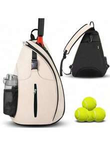 2025新款羽毛球包户外运动训练单肩网球包PEAK球拍包斜挎包，男女款网球羽毛球壁球拍包，网球拍，羽毛球，运动配件，男士礼物，情人节礼物