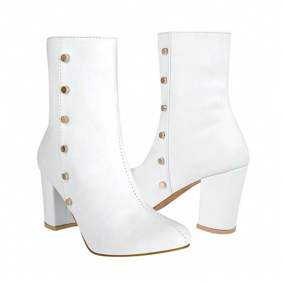 WOMEN'S BOOTS STYLO 4311 WHITE SIMIPIEL - White - View 1