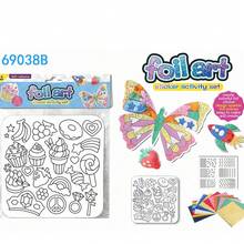 لعب حرفية من رقائق الألومنيوم DIY، ملصقات ملونة مصنوعة يدويًا، ملصقات كرتونية للحيوانات والفواكه والآيس كريم والحيوانات البحرية، مناسبة للخريف/الشتاء، عيد الميلاد، هالوين، المناسبات. تشجيع الأطفال على الإبداع بأنفسهم، ألعاب البنات، مفاجأة المناسبات. ملصقات رائعة لتزيين قصة الشتاء الخيالية مع طفلك الصغير. - متعدد الألوان - مشاهدة 14