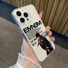 Funda de teléfono para , artista de rap masculino, compatible con for  16E, 16, 15, 14, 13, 12, 11 Pro Max, X, XR, XSMAX, 8, 56 Plus, cubierta trasera suave de TPU transparente. - Color mezclado 1 - Ver 3