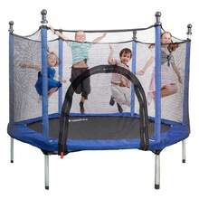 Trampoline Jumping Tumbling Children's Jumping Mat Color Black - Blue - View 8