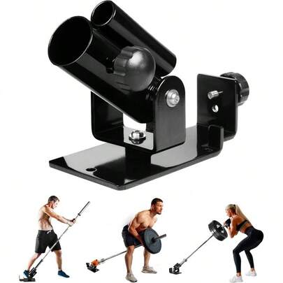 Plataforma de Remo en con de 360, Accesorio de para, Agarres para Gym para Entrenamiento, Compatible con Barra Estndar de 1 y Barra Olmpica de 2